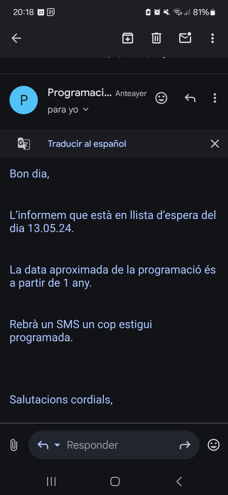 Imatge pels mitjans: Hospital de Martorell