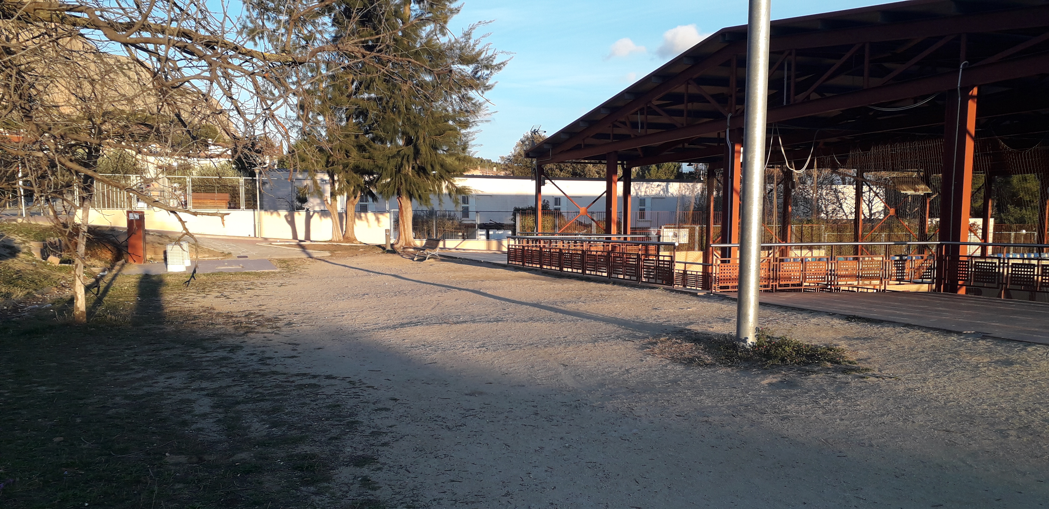 Imatge pels mitjans: Entorn Pista Coberta Martí Gil.