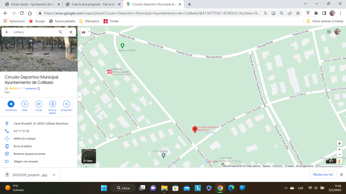 Media picture: Recuperació Circuit Esportiu Municipal